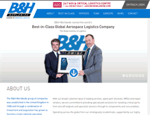 Tablet Screenshot of bhworldwide.com